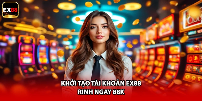 Khởi tạo tài khoản EX88 rinh ngay 88K